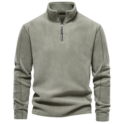 Elijah | Zip-Up Fleece Pullover