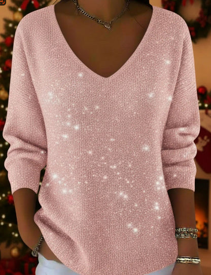 Isabeau | Loose Shiny Sweater