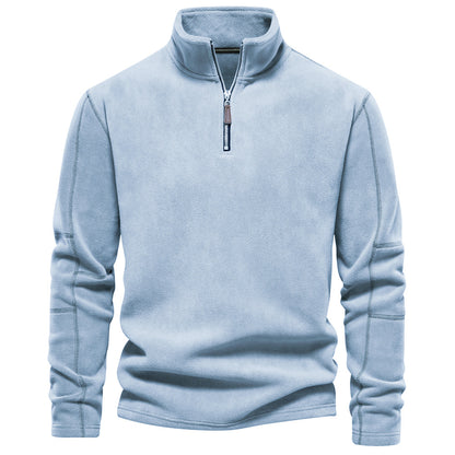 Elijah | Zip-Up Fleece Pullover