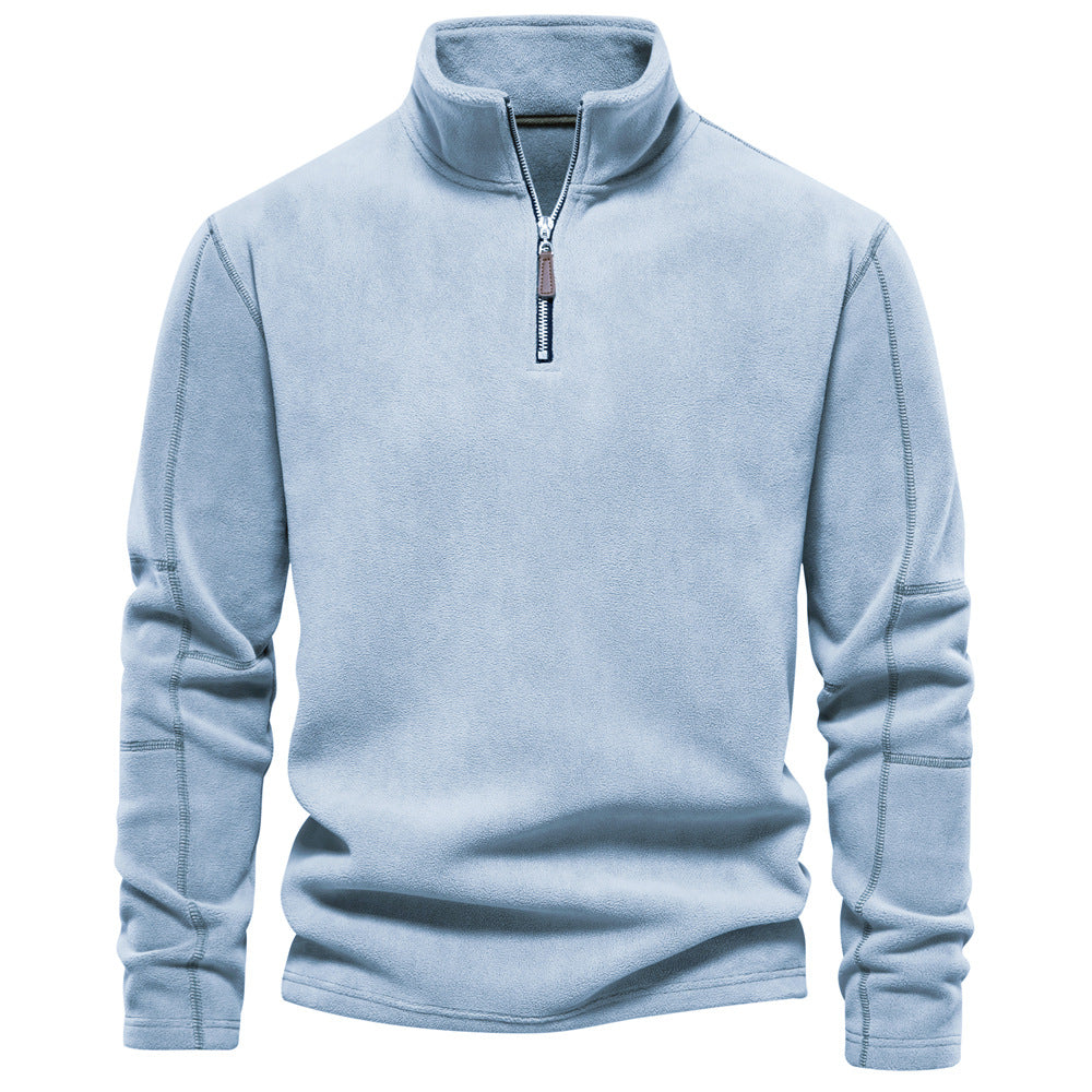 Elijah | Zip-Up Fleece Pullover