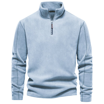Elijah | Zip-Up Fleece Pullover