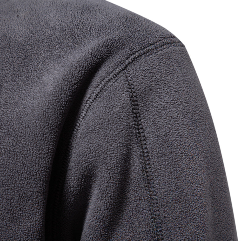 Elijah | Zip-Up Fleece Pullover