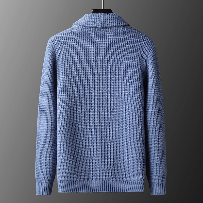 Lorenzo | Waffle Knit Cardigan