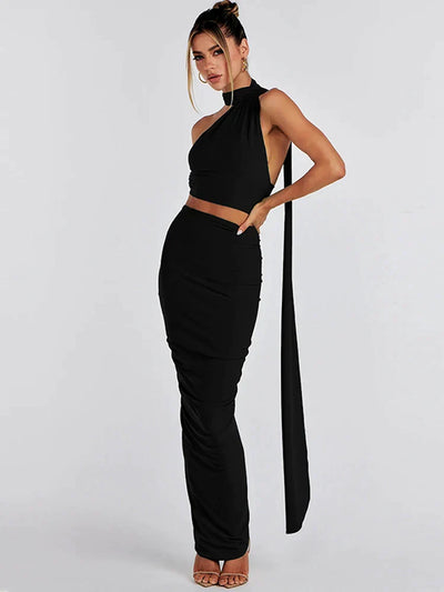 Anna-Sophie | Slinky Skirt Set