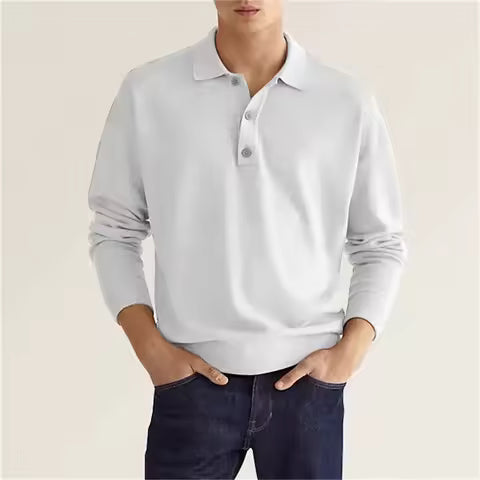 Lorenzo | Long Sleeve Polo