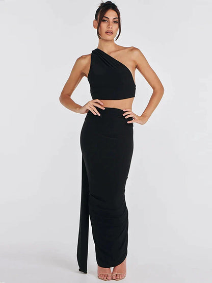 Anna-Sophie | Slinky Skirt Set