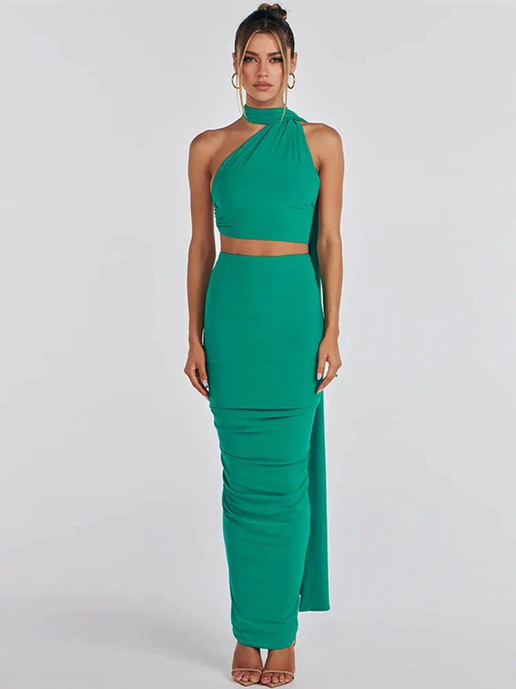 Anna-Sophie | Slinky Skirt Set