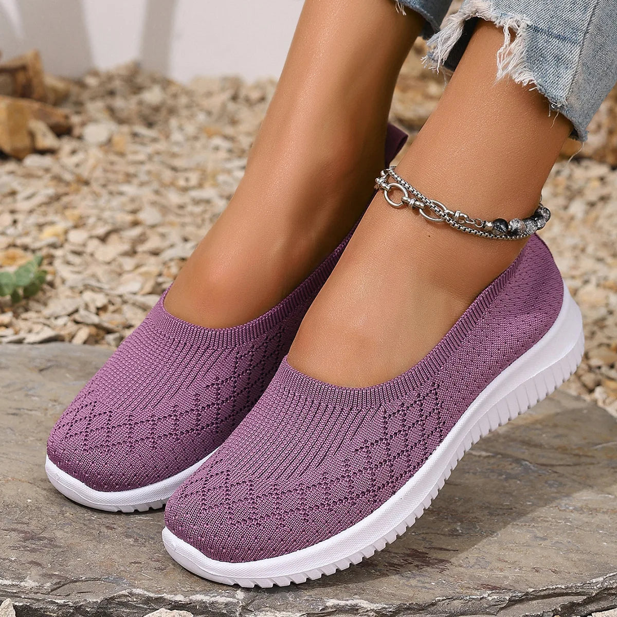 Sofina | Anti-slip breathable slip-ons