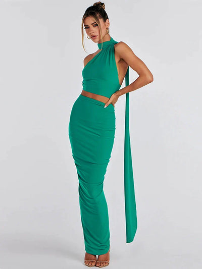 Anna-Sophie | Slinky Skirt Set