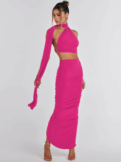 Anna-Sophie | Slinky Skirt Set