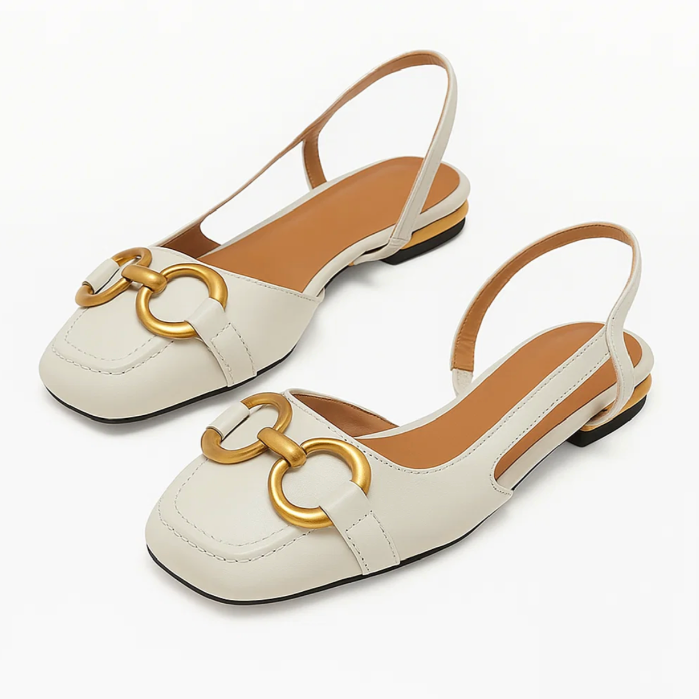 Novara | Slingback Flat Shoes