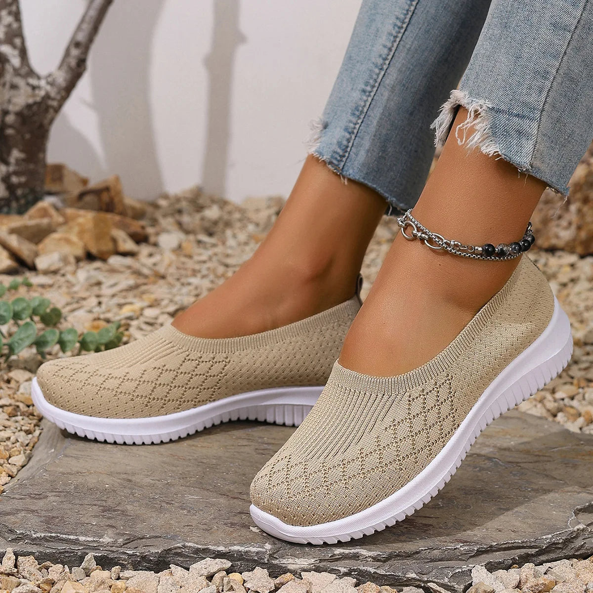 Sofina | Anti-slip breathable slip-ons