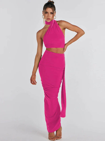 Anna-Sophie | Slinky Skirt Set