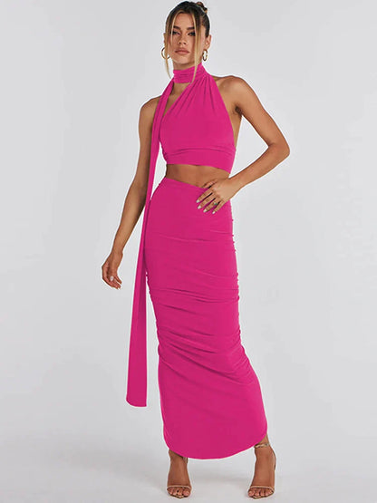 Anna-Sophie | Slinky Skirt Set