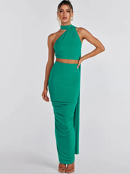 Anna-Sophie | Slinky Skirt Set