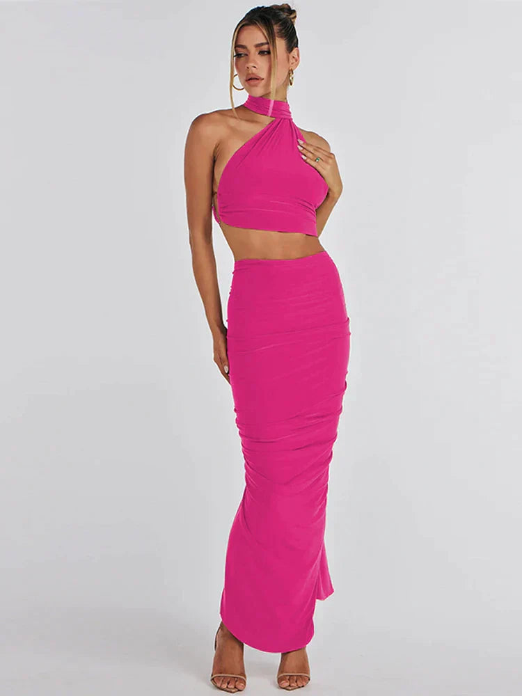 Anna-Sophie | Slinky Skirt Set