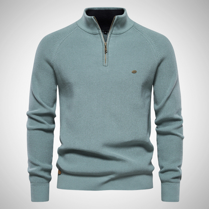 Kevin | Stylish Half Zip Sweater