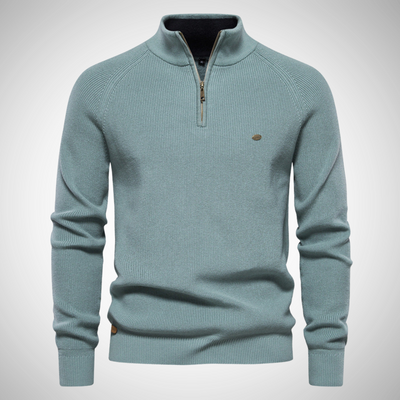 Kevin | Stylish Half Zip Sweater