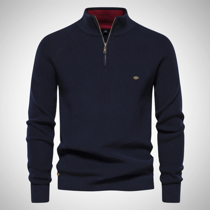 Kevin | Stylish Half Zip Sweater