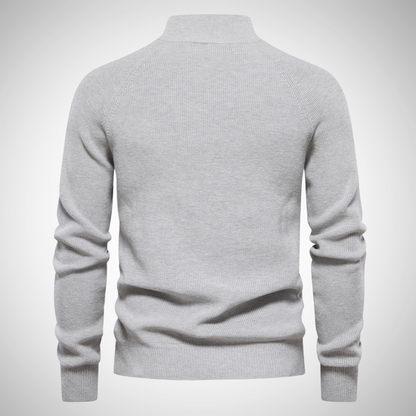 Kevin | Stylish Half Zip Sweater