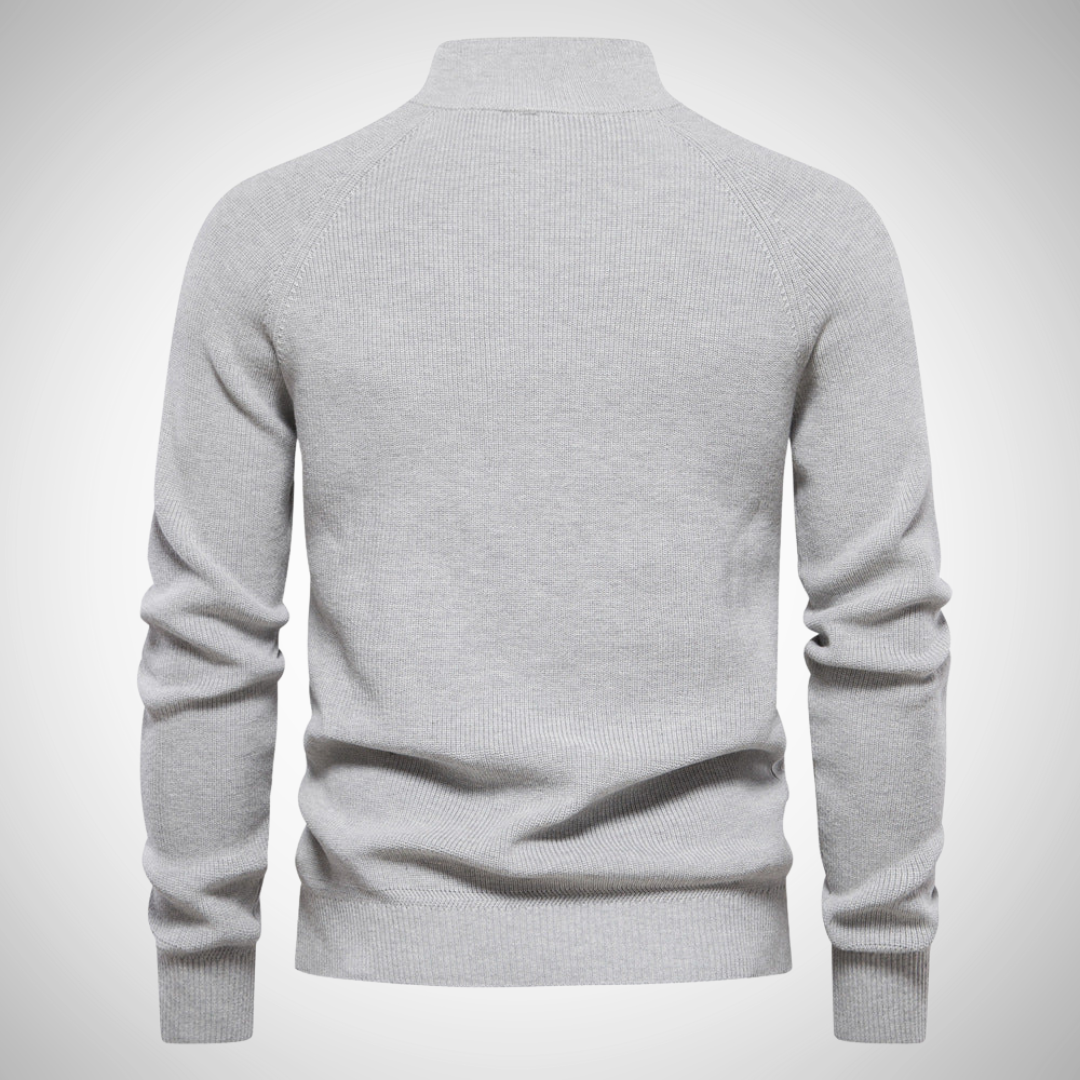 Kevin | Stylish Half Zip Sweater