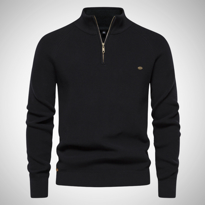Kevin | Stylish Half Zip Sweater