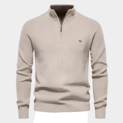 Kevin | Stylish Half Zip Sweater