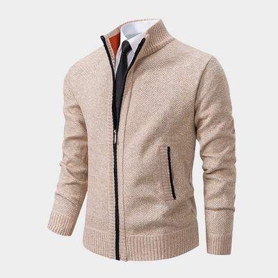 Sebastian | Stylish Zipper Knitted Sweater