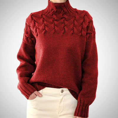 Kelly | Knitted Turtleneck Sweater