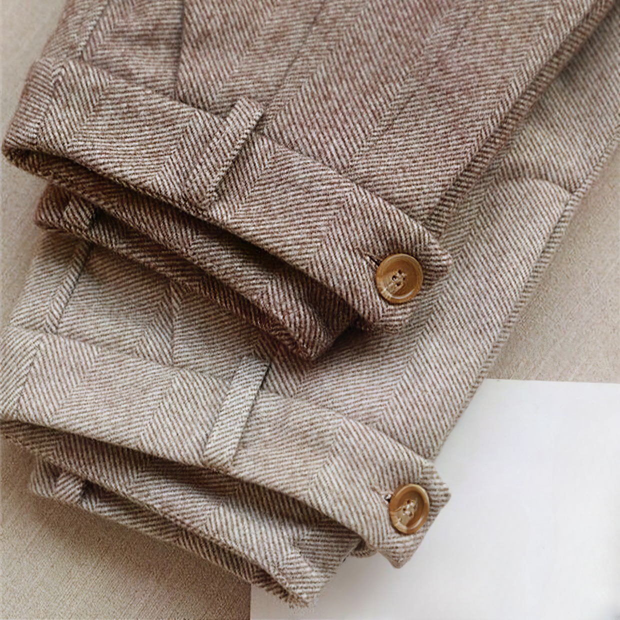 Elan | Elegant Pure Wool Tailored Trousers