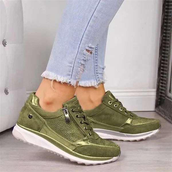 Gabor | Supportive Sneakers with Side Zip