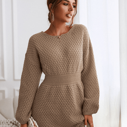 Elaina | Comfortable Knit Sweater Dress