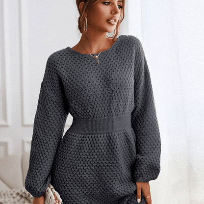 Elaina | Comfortable Knit Sweater Dress