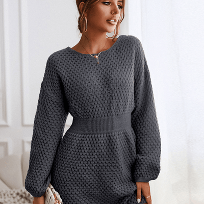 Elaina | Comfortable Knit Sweater Dress