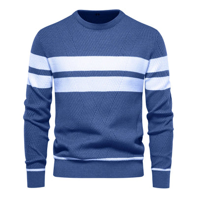 Jack | Long Sleeve Patchwork Sweater