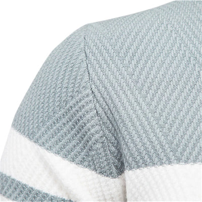Jack | Long Sleeve Patchwork Sweater