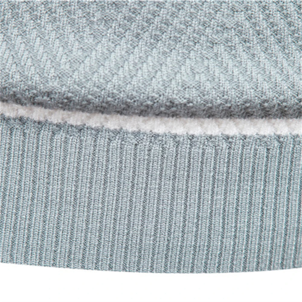 Jack | Long Sleeve Patchwork Sweater