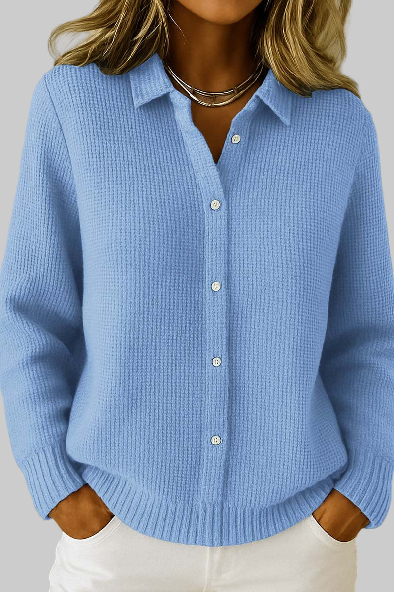 Teresa | Classic Knit Button Cardigan