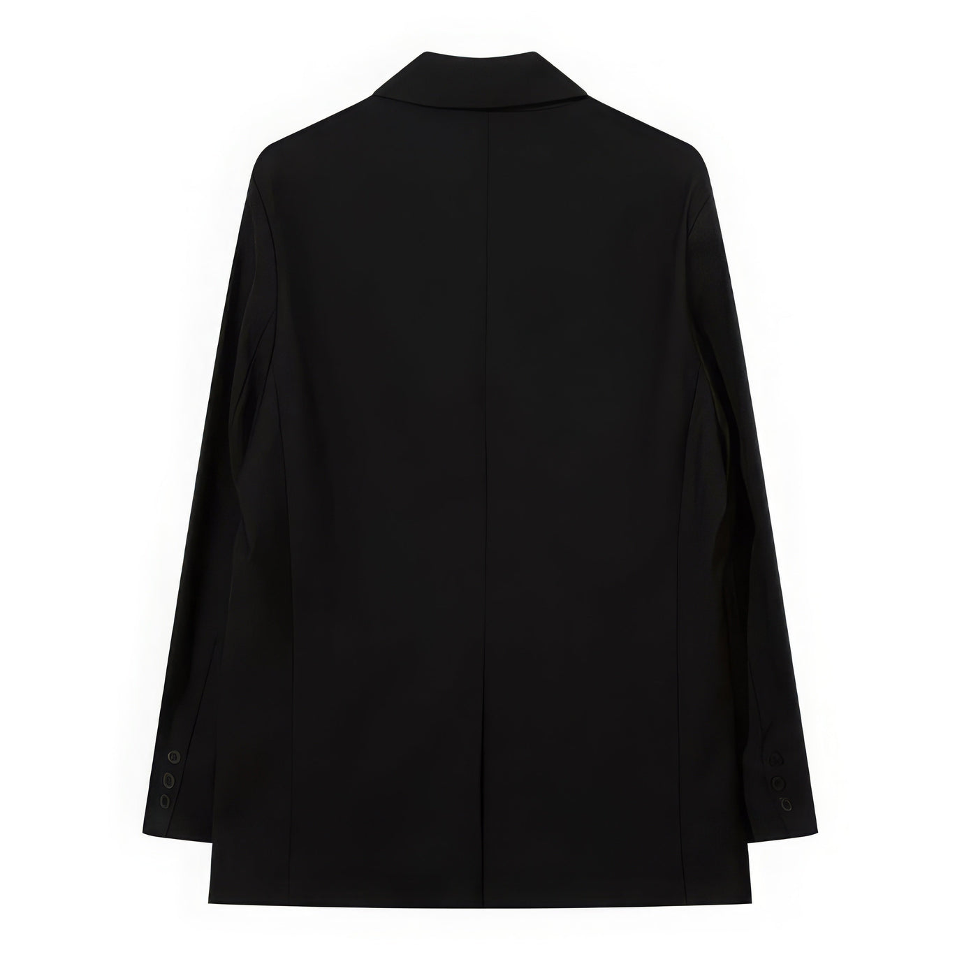 Boris | Oversized Buckled Blazer with Silver Accents