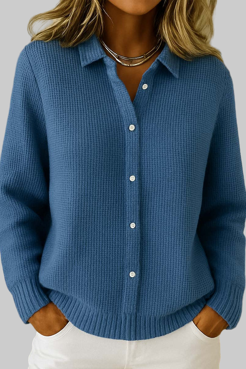 Teresa | Classic Knit Button Cardigan