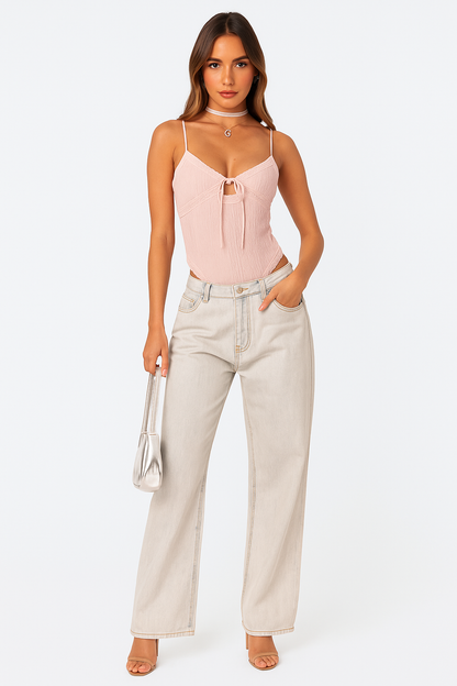 Hester | Bow Tie Jeans