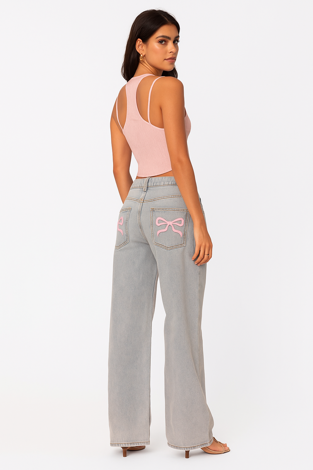 Hester | Bow Tie Jeans