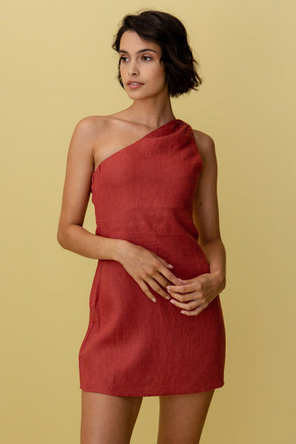 Paulena | One Shoulder Summer Maxi Dress