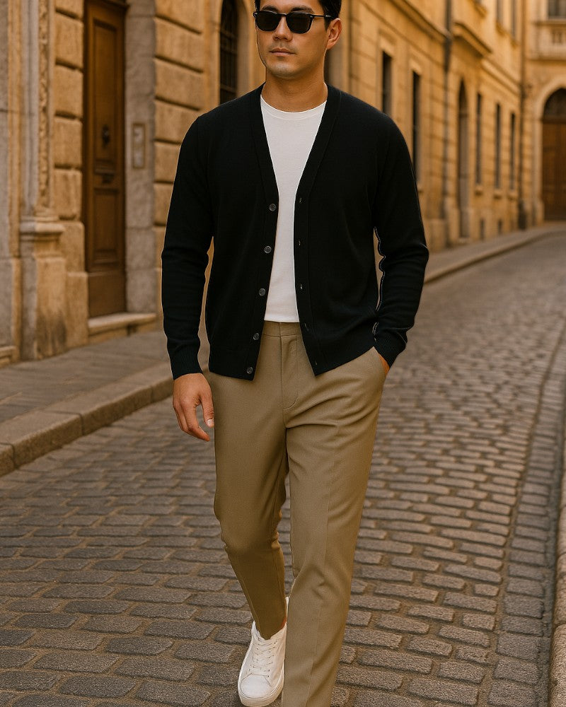 Leo | ightweight Knitted Cardigan