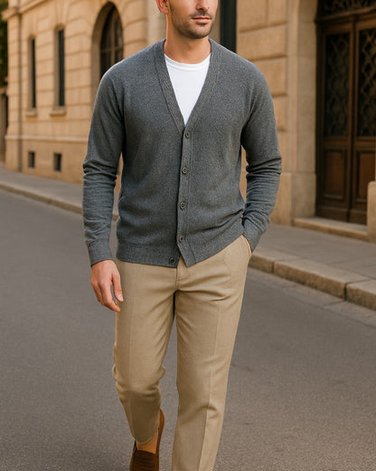 Leo | ightweight Knitted Cardigan