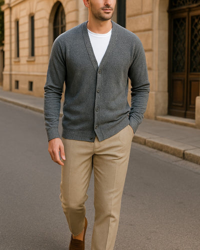 Leo | ightweight Knitted Cardigan
