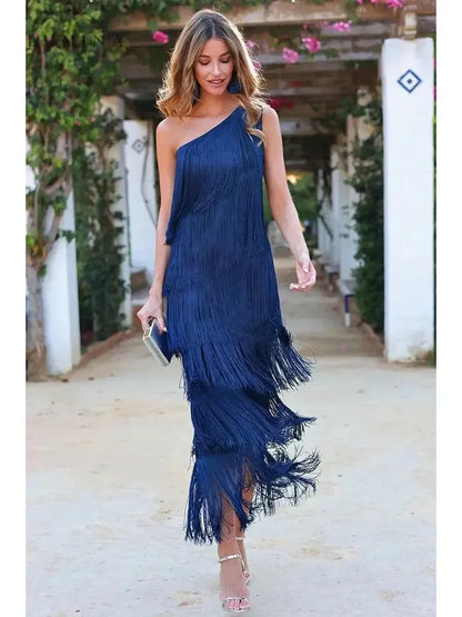 Anne | One-Shoulder Dress