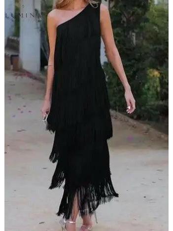 Anne | One-Shoulder Dress