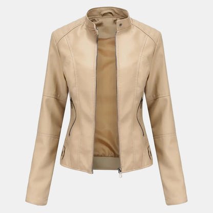 Victoria | Trendy Leather Jacket