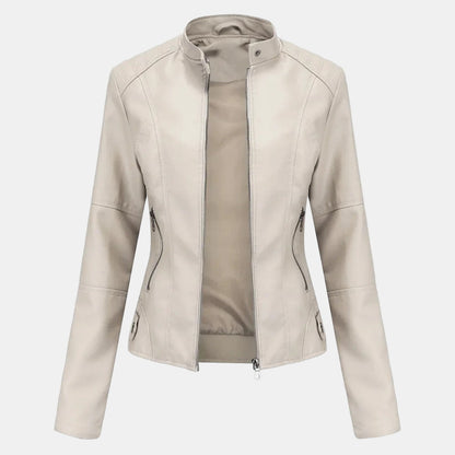 Victoria | Trendy Leather Jacket